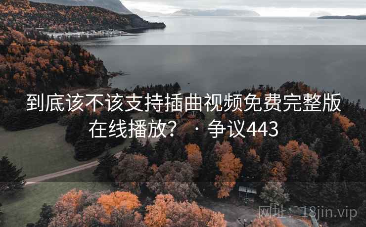 到底该不该支持插曲视频免费完整版在线播放? · 争议443